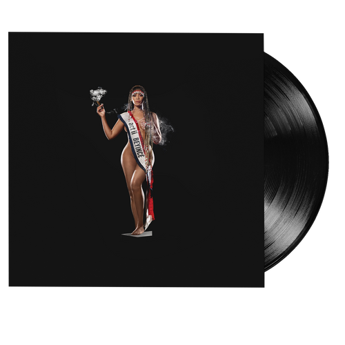 Beyoncé - Cowboy Carter - Black Vinyl Bead Face Cover
