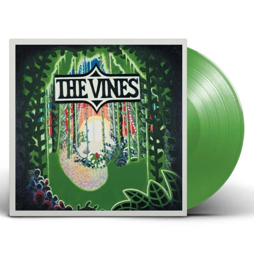 The Vines - Highly Evolved (National Album Day 2026 Edition) green vinyl LP cover