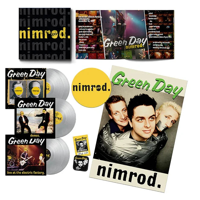 Green Day - Nimrod. (XXV Anniversary Edition Silver 5LP Box Set)