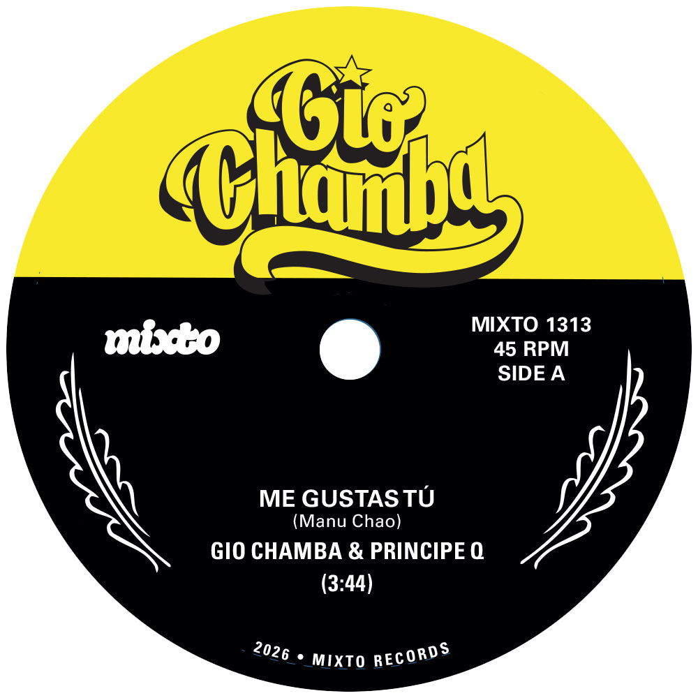 Gio Chamba - Me Gustas Tú b/w Redbone 7"