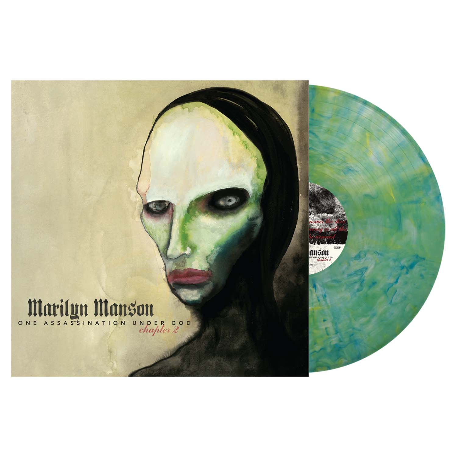 Marilyn Manson - One Assassination Under God - Chapter 2 (Green Blue Marble Vinyl)