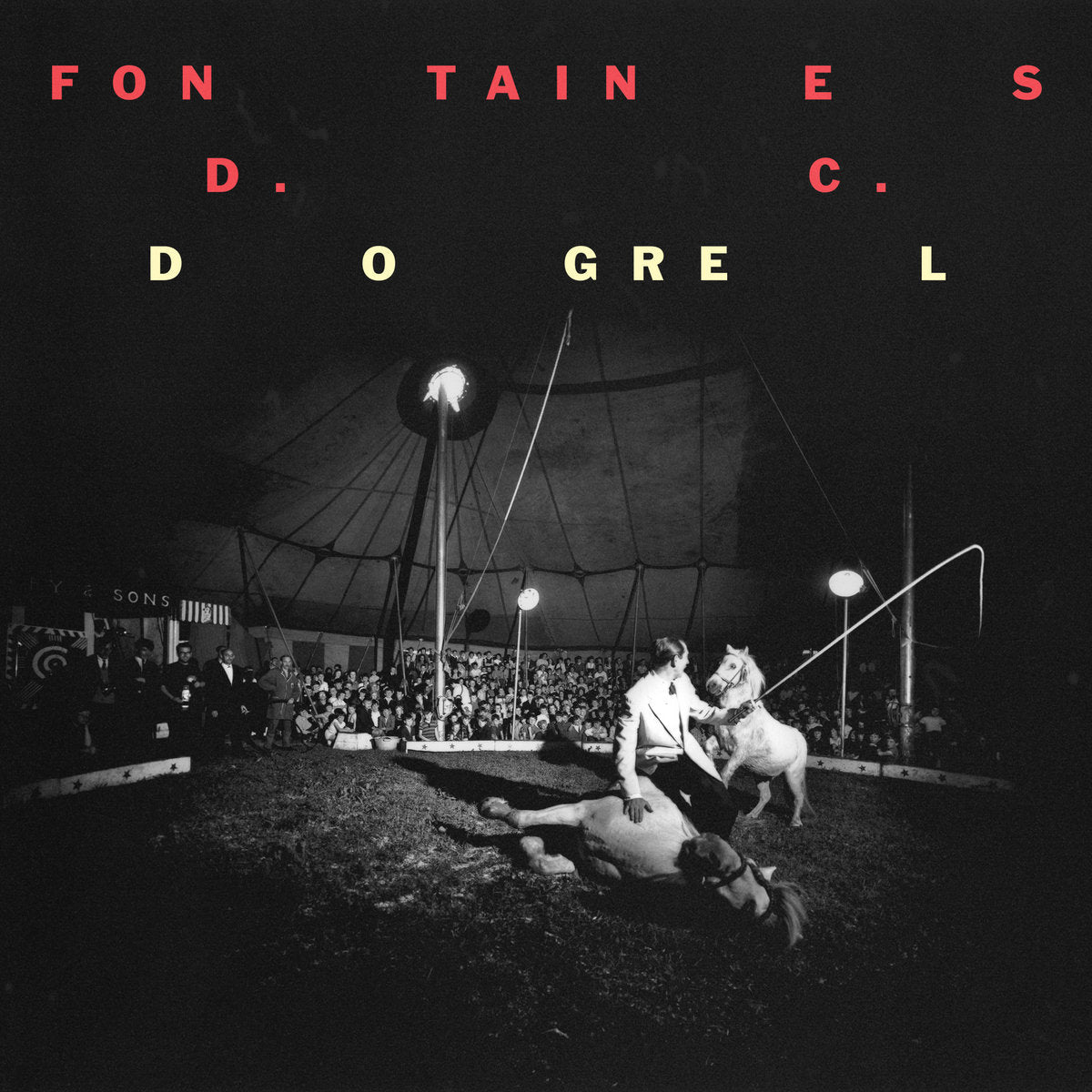Fontaines D.C. - Dogrel vinyl LP cover