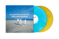 Vinyl record with a cover featuring four people on a beach and text 'This is my truth tell me yours Manic Street Preachers'.