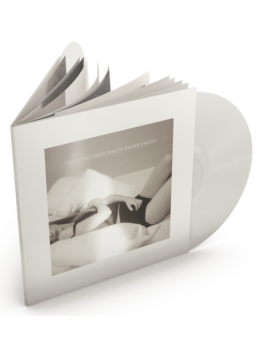 Taylor Swift - The Tortured Poets Department - Ghosted White Vinyl