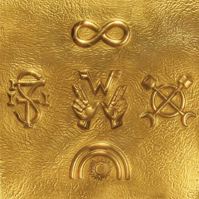 Weezer - Weezer (The Gold Album) gold vinyl LP cover