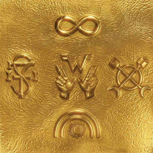 Weezer - Weezer (The Gold Album) gold vinyl LP cover