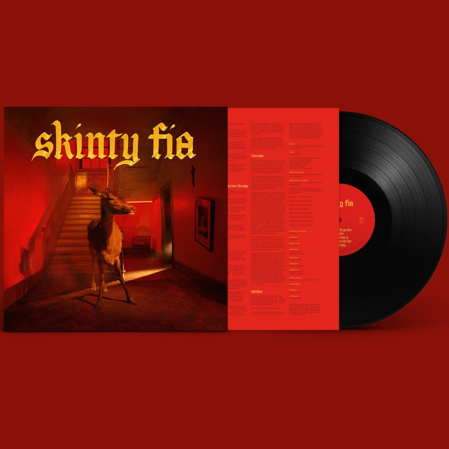 Fontaines D.C. - Skinty Fia - LP (Standard Black)-LP-Partisan Records- PTKF3016-1-Muckypeg records