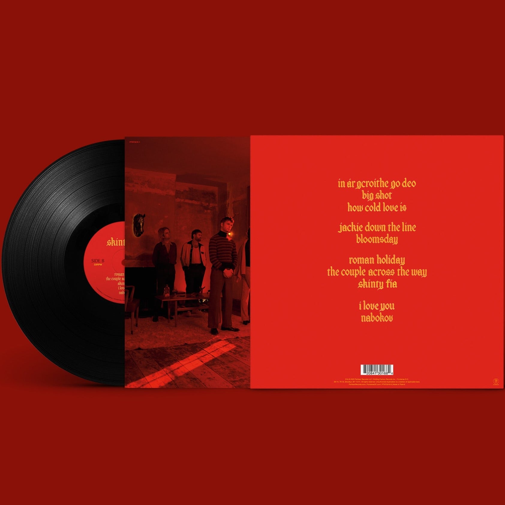 Fontaines D.C. - Skinty Fia - LP (Standard Black)-LP-Partisan Records- PTKF3016-1-Muckypeg records