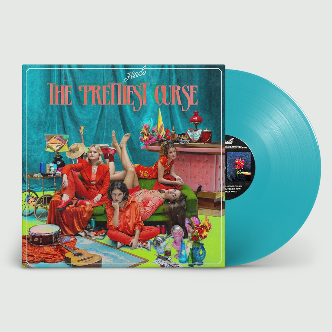 Hinds - The Prettiest Curse-LP-Lucky Number- LUCKY139LPX-Muckypeg records