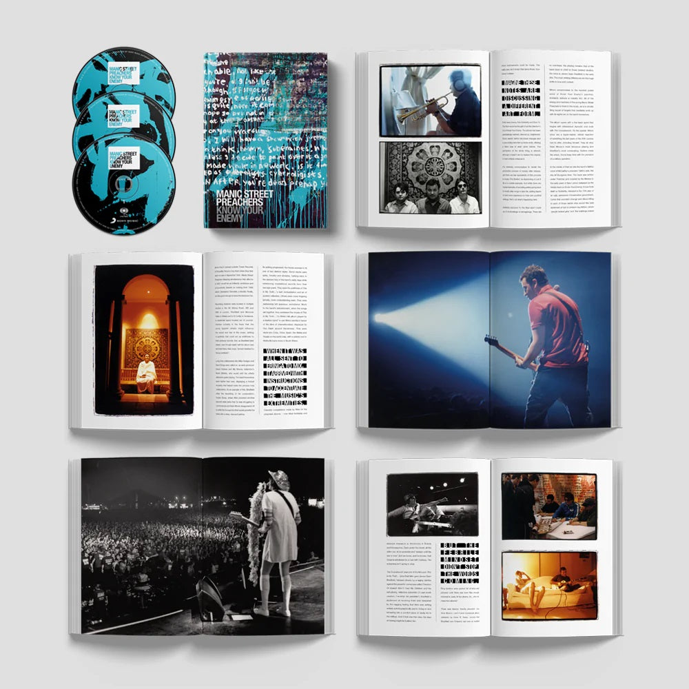 Manic Street Preachers - Know your enemy 3 CD bookset-CD-Sony- -Muckypeg records