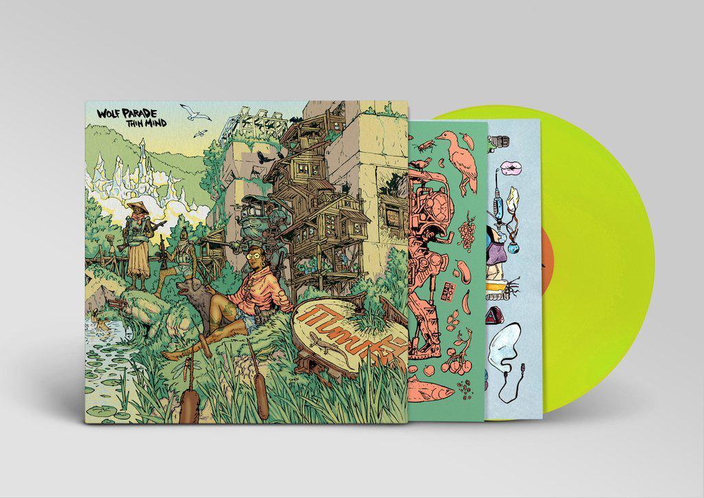 Wolf Parade - Thin Mind-LP-Sub Pop- SP1333X-Muckypeg records