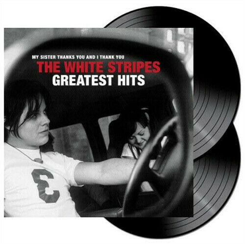 THE WHITE STRIPES GREATEST HITS | Black Vinyl-LP-Third Man Records- 81354702963-Muckypeg records